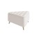 Pouf Trio 680x610x440 eco -leather white