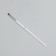 Brush for design and nail extension, straight, flat, 17.5 cm, D - 0.5 cm, white color