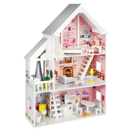 Duke Paramo Doll Wooden "Staisi Avenue", three -story, with furniture-4