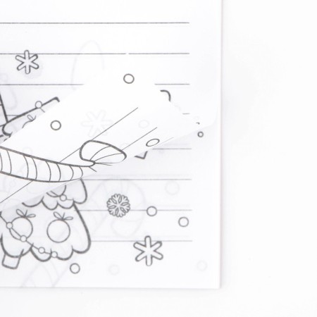 New Year. Block-Antistress A6, 12l "Magic Winter"-4