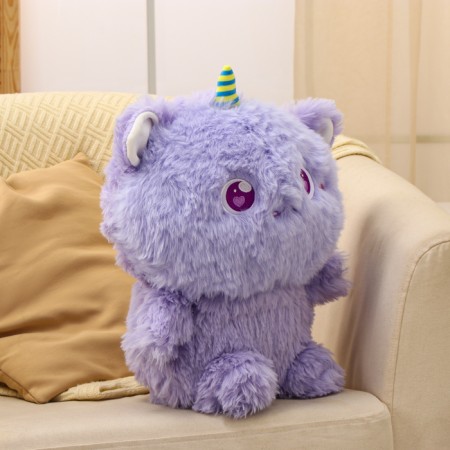 Soft toy "Monster", 40 cm, purple color-3