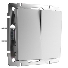 Two -clavy passage circuit breaker (silver matte) W1122065
