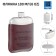 Flood for alcohol "Battle Reserve", stainless steel, gift, 180 ml, 6 oz