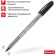 Ballpoint handle Luxor Inkglide 100 ICY, node 0.7 mm, trihedral, black, Mix body color