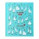 Notebook on rings A5 160 sheets in the GUSSI cage, hard cover, glossy lamination