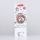 Package laminated for the bottle "New Year's Wreath", 13 x 36 x 10 cm