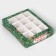 New Year. Box for 12 sweets "cones", 19 x 15 x 3.6 cm, confectionery packaging