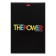 A4 notebook, 96 sheets in TheBook cage, covered cardboard, embossing Croco, OFSET block, mix
