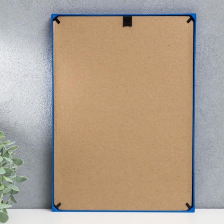 Photo frame plastic L-4 21x30 cm blue (plastic screen)-2