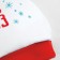 Hat with node children's bossa nova "Favorite Santa Claus", height 62 cm, white color