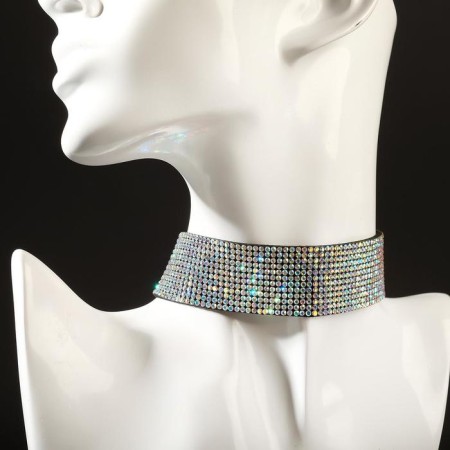 Choker "Grace of sparks" average, rainbow color, l = 31 cm
