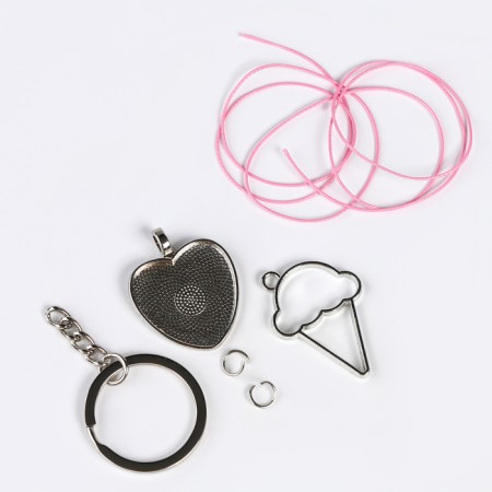 Set for creating jewelry from epoxy resin "Be in trend"-1