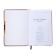 The diary is low, the PVC, A5 cover, 140 sheets in a cage, with a handle, in a gift box, mix