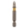 Denzel 11649 bit set, hexagonal profile, PH2 x 50 mm, steel S2, 10 pcs.