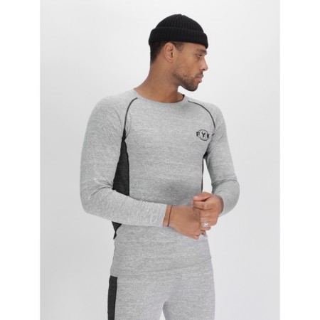 Thermal underwear is male, size 46-48, the color is light gray-2