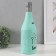 Pig a piggy bank Ceramics "Channel Bottle" Mint 9.5x9.5x30 cm