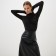 Women's jumper with draping Mist Classic Collection, p. 46, black