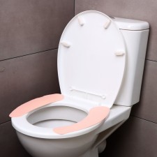 The sticker for the toilet is plain, 2 pcs (pink)