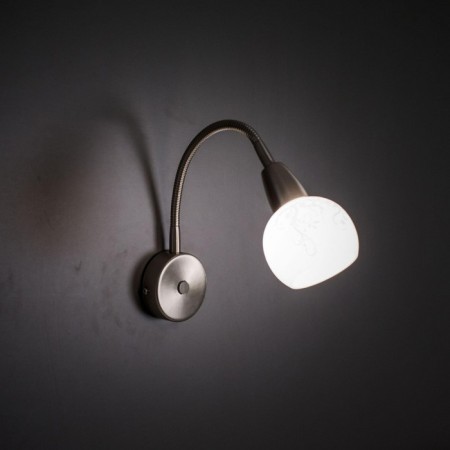 Sconces Citilux "sonata" CL520311, 9x22 cm, 1x60W, E14, gray color gray-8