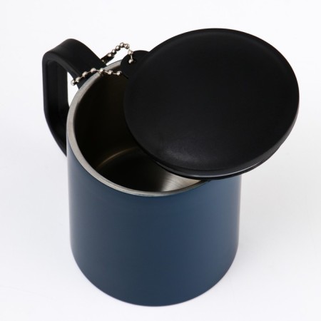 Thermal circle, 180 ml, tourism "Master K", retains heat 2 hours, 8 x 9.5 cm, dark blue-3