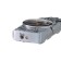 Gas lighter with a clock "Wolf", piezo, flame adjustment, 7.8 x 3.7 x 1.2 cm