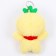 Soft toy "duck", on a key fob, size 14 cm, yellow color