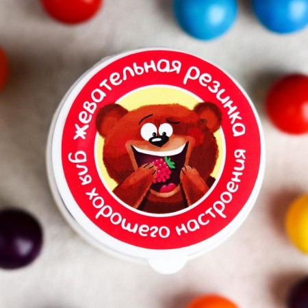 Жевательная резинка «Антигрустин»: со вкусом тутти-фрутти, 40 г.-4