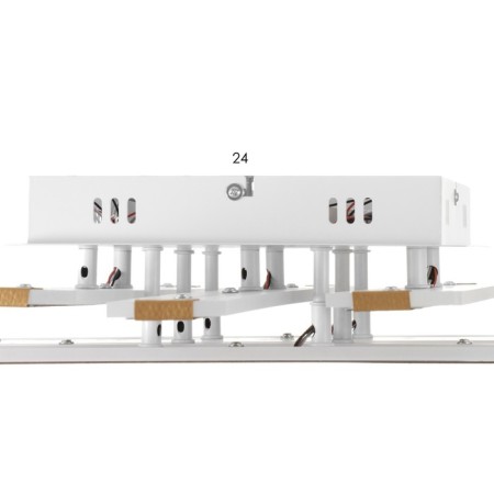 Luer with DPD "Jema" LED 160W 3000-6000W RGB gold 70x70x12cm Bayerlux-8