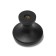 Handle button Cappio PK112, D = 30 mm, plastic, black color
