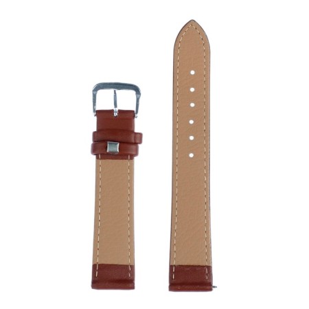 Solomon watch strap, 18 mm, genuine leather, L-20 cm, brown-6