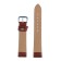Solomon watch strap, 18 mm, genuine leather, L-20 cm, brown