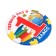 Setting icon “first time in grade 1”, school items, d = 5.6 cm