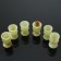 Set of glasses "Grace", 6 pcs 3.5x6.5 cm, onyx