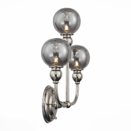 Sconces st. SL552.101.03. Funhi. 3x5 W, G9, 4000K, 33x42 cm, Nickel color-8