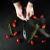 The cheese knife "Straip", blade 15 cm, blue