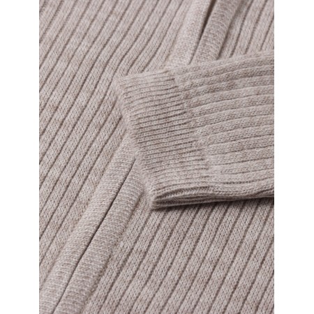 Costume (sweater and trousers) children's minku, beige color, height 122 cm-9