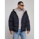 Sports male winter, size 56, dark blue color