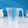 Kuvshin measuring plastic shares "Color", 500 ml, 13 × 9 × 11.5 cm, color mix