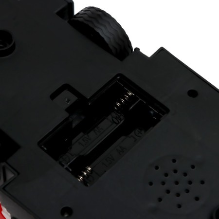 Parking 2 in 1, transforms into a vehicle, light and sound effects, red color-3