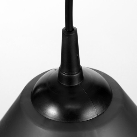 Susage "cone" 1x15W E27 Model: BR 00268 Black/smoky 25x25x15cm-5