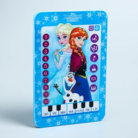 Tablet "Cold Heart", sound, batteries, Disney-1