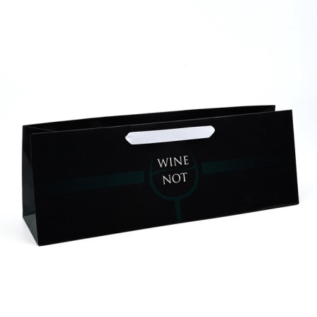 Package for a bottle horizontal "Wine", 36 × 10 × 13 cm