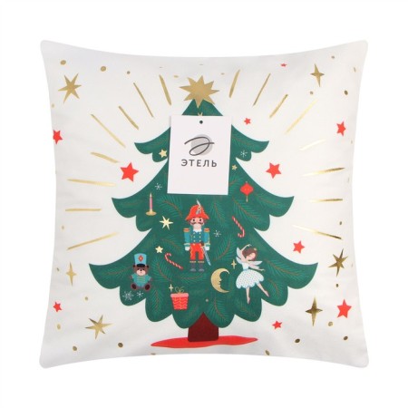 Case on the pillow Ethel "Nutcracker" 40x40 cm, 100% p/e, velor-6