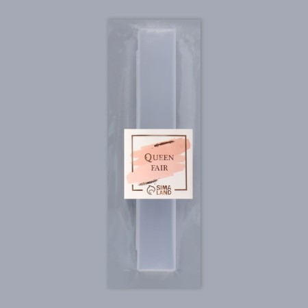 Organizer for storage, with a lid, 3.1 × 18.9 × 2.2 cm, the color is transparent-6