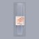 Organizer for storage, with a lid, 3.1 × 18.9 × 2.2 cm, the color is transparent