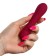 Vibrator clitoral Lilo, ABS Plastic, Soft silicone, burgundy