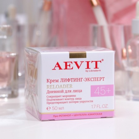 Face cream Aevit by Librederm Lifting Expert 45+, 50 ml