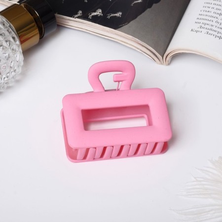Hair crab "Prism" square, 6.5 cm, mix