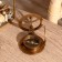 Compass with sunny clock "Vest" brass 8 cm