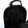 Youth backpack from textiles, 2 lightning departments, 4 pockets, reinforced handle, black color